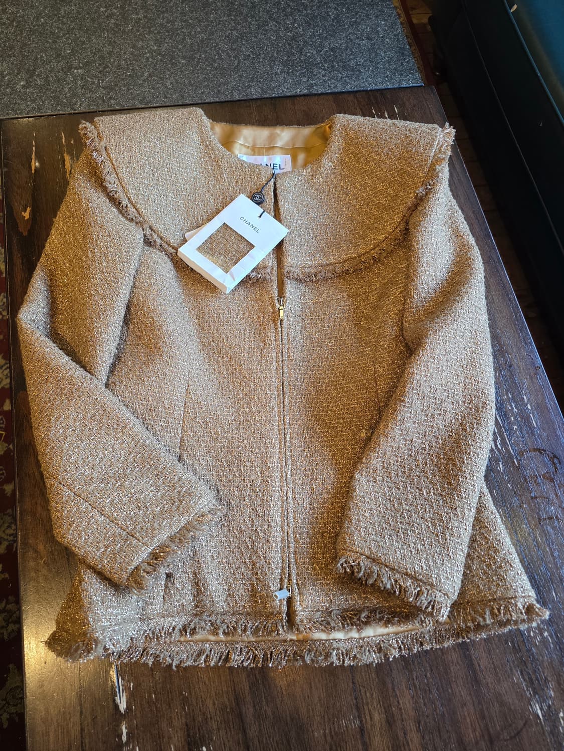 (새상품) 샤넬 프리폴 파리 컬렉션 자켓 / 명품감정서 첨부 / 36 상품이미지6