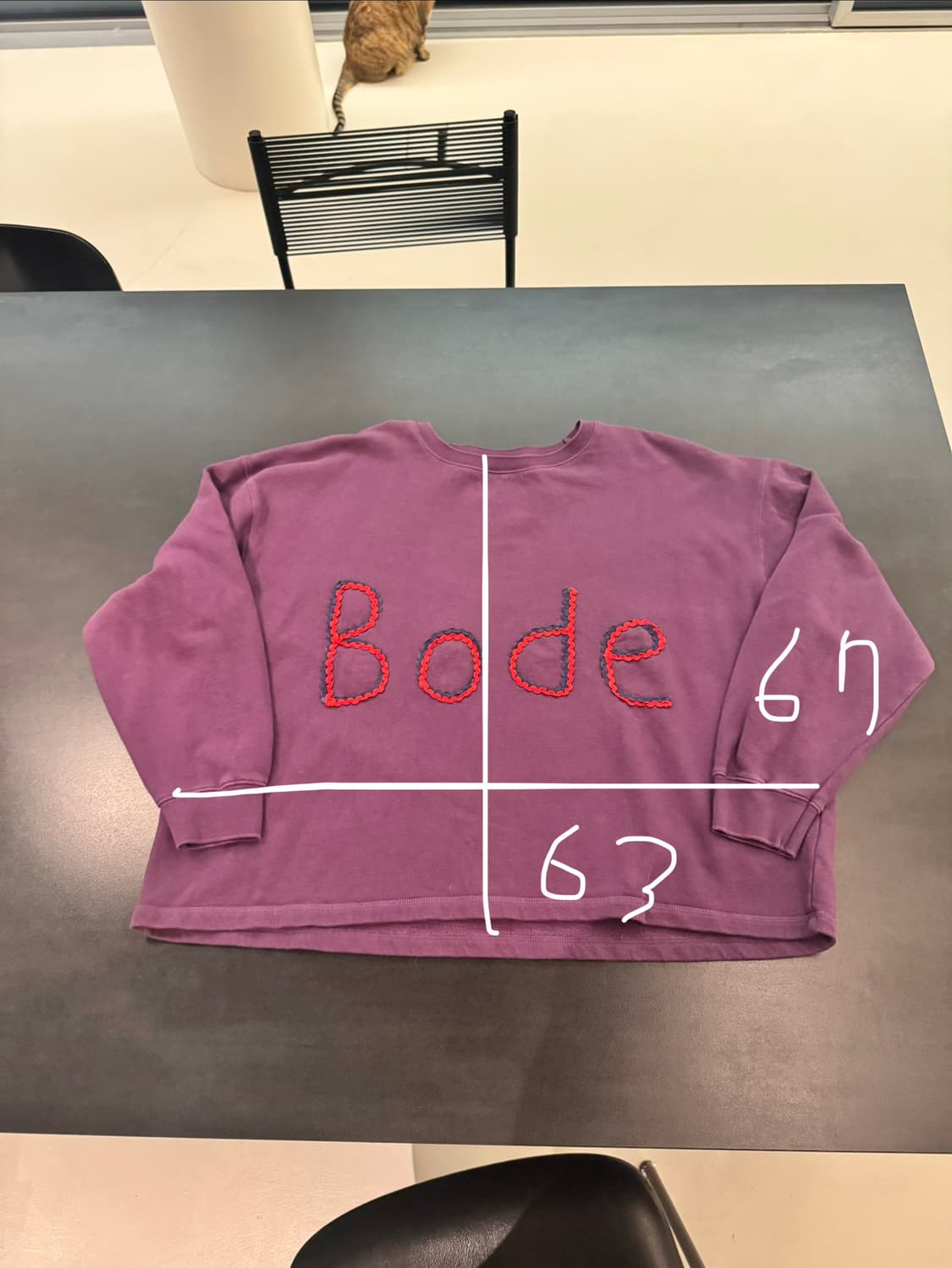 BODE 스웻셔츠 M/L 사이즈 상품이미지7