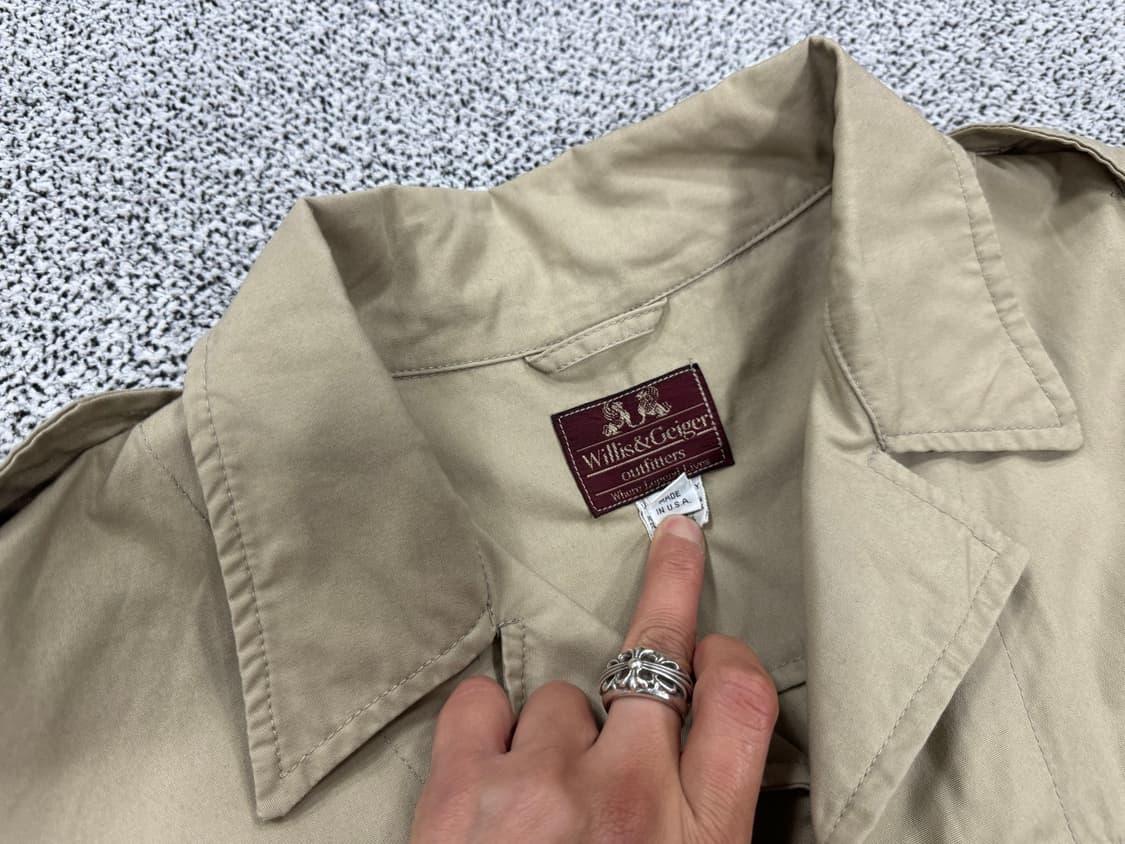 Willis & Geiger USA 90s 사파리자켓 상품이미지4