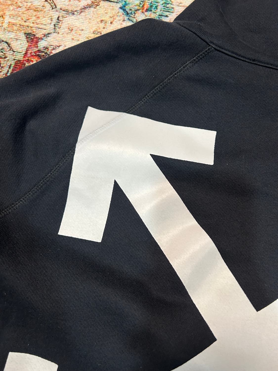 [2XL] ✨유일매물✨오프화이트X몽클레르 17ss 후드집업 상품이미지10