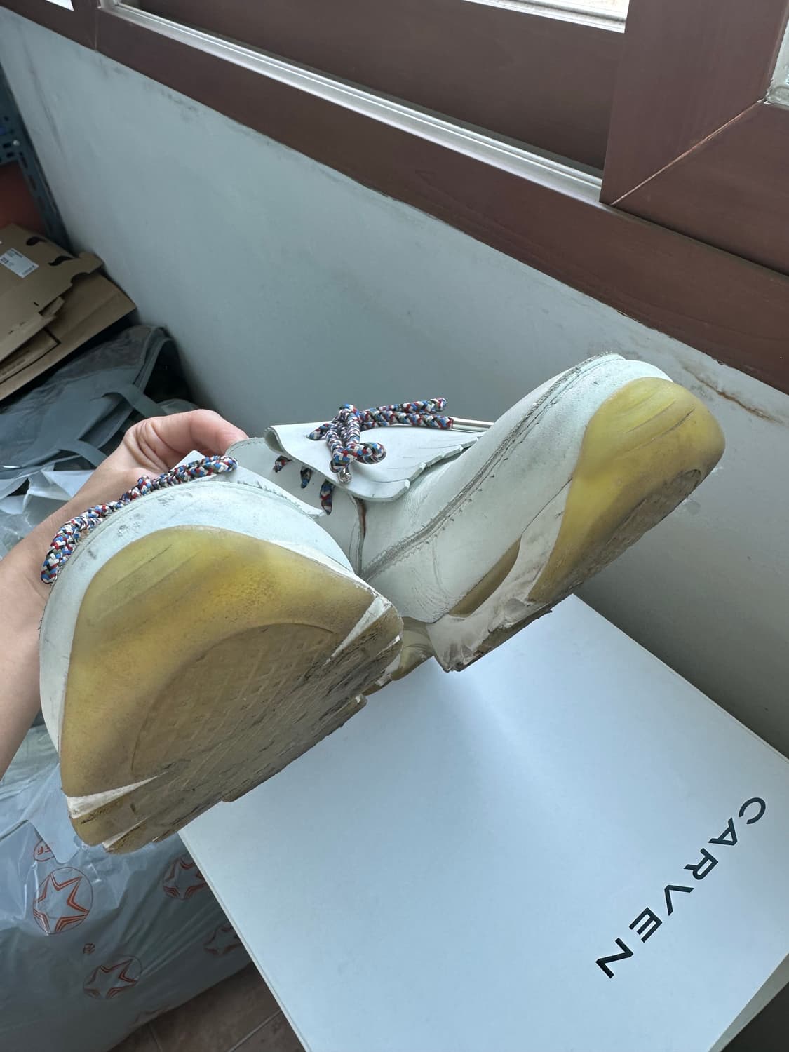 CARVEN 카르벵 카르뱅 더비 슈즈 42 270 사이즈 상품이미지6