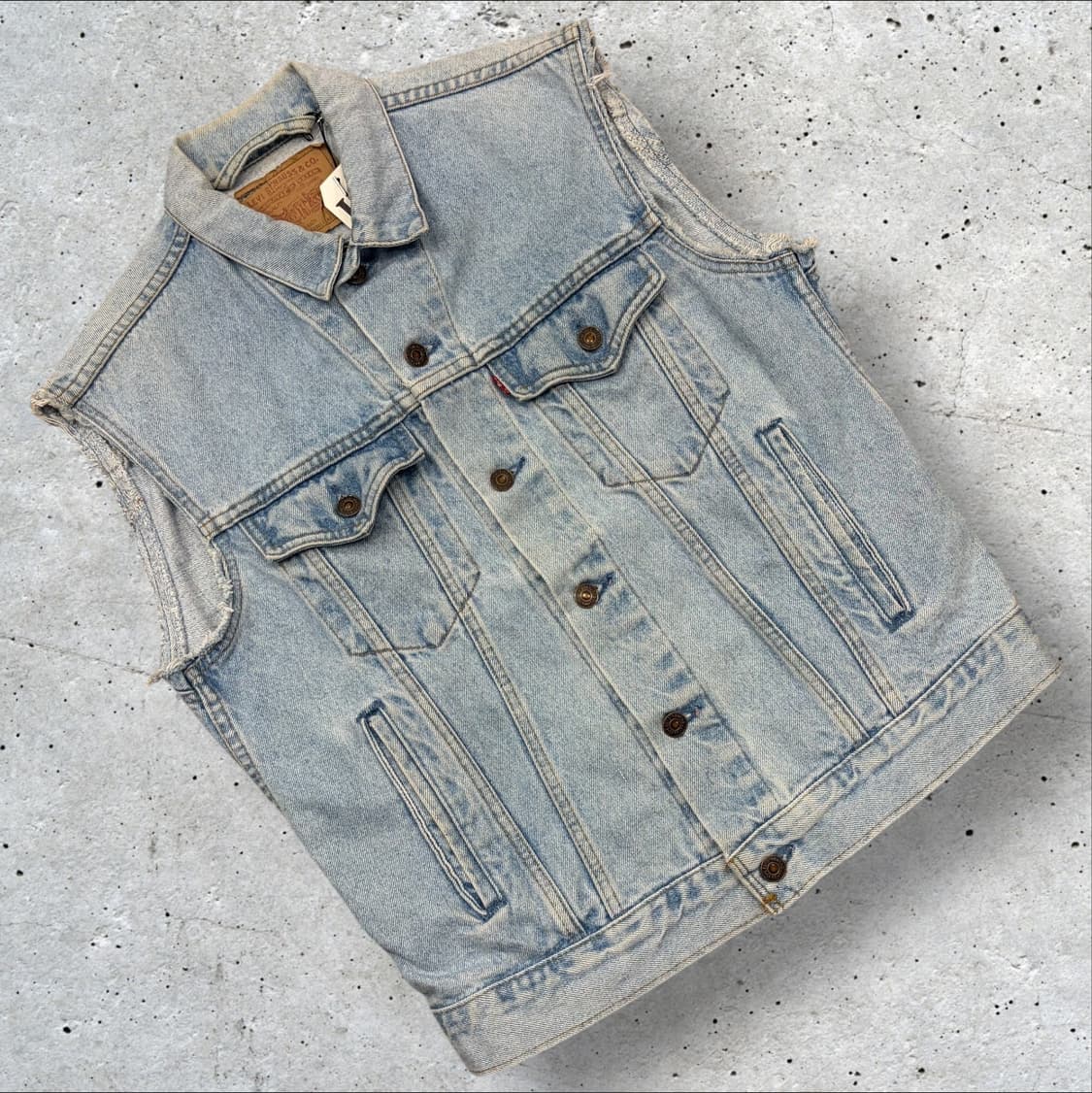 [38] 리바이스 데님 조끼 베스트 청베스트 C365 상품이미지1