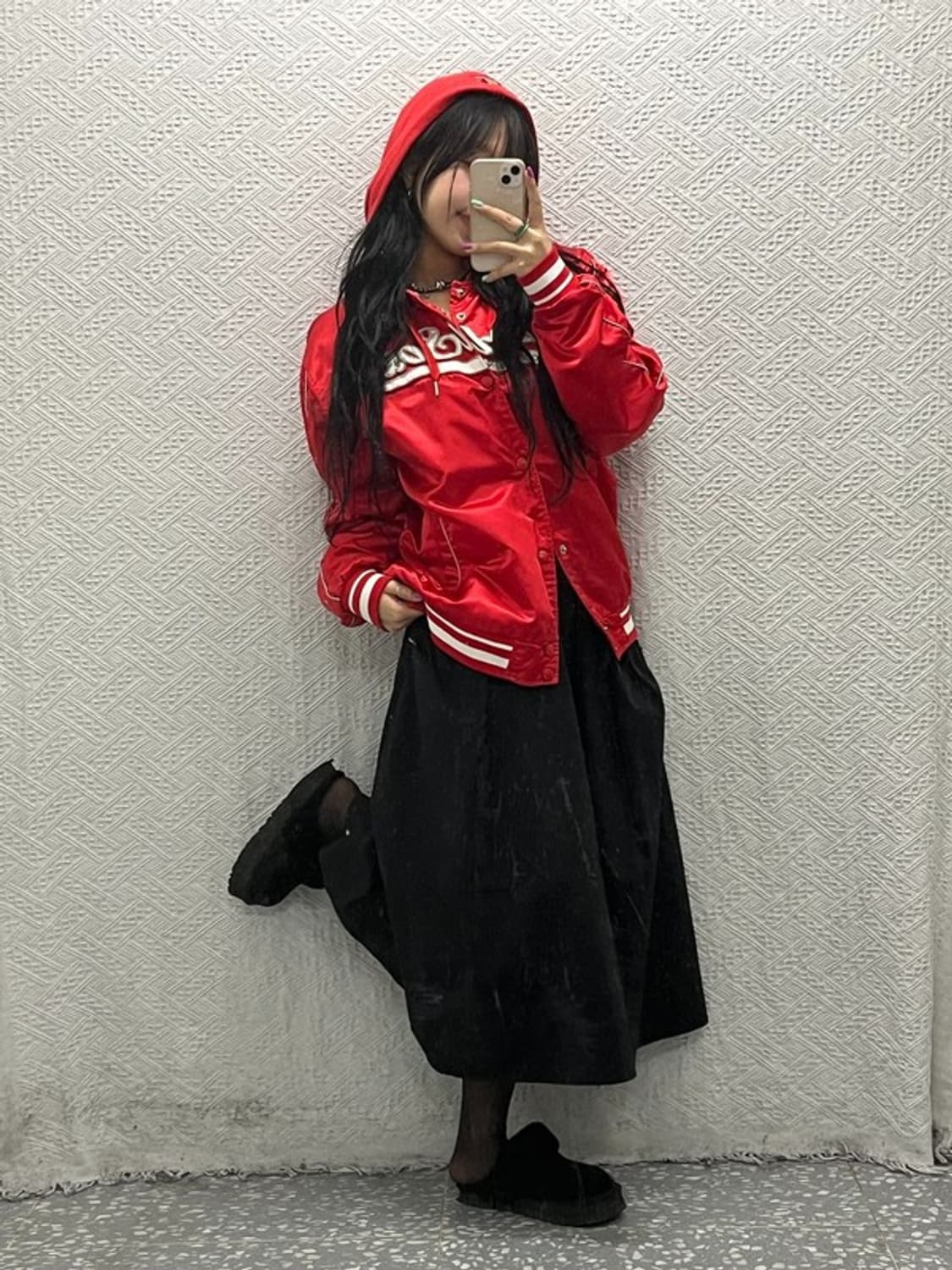 MLB 00's 보스턴 레드삭스 스타디움 바시티 자켓 105 C06699 상품이미지2