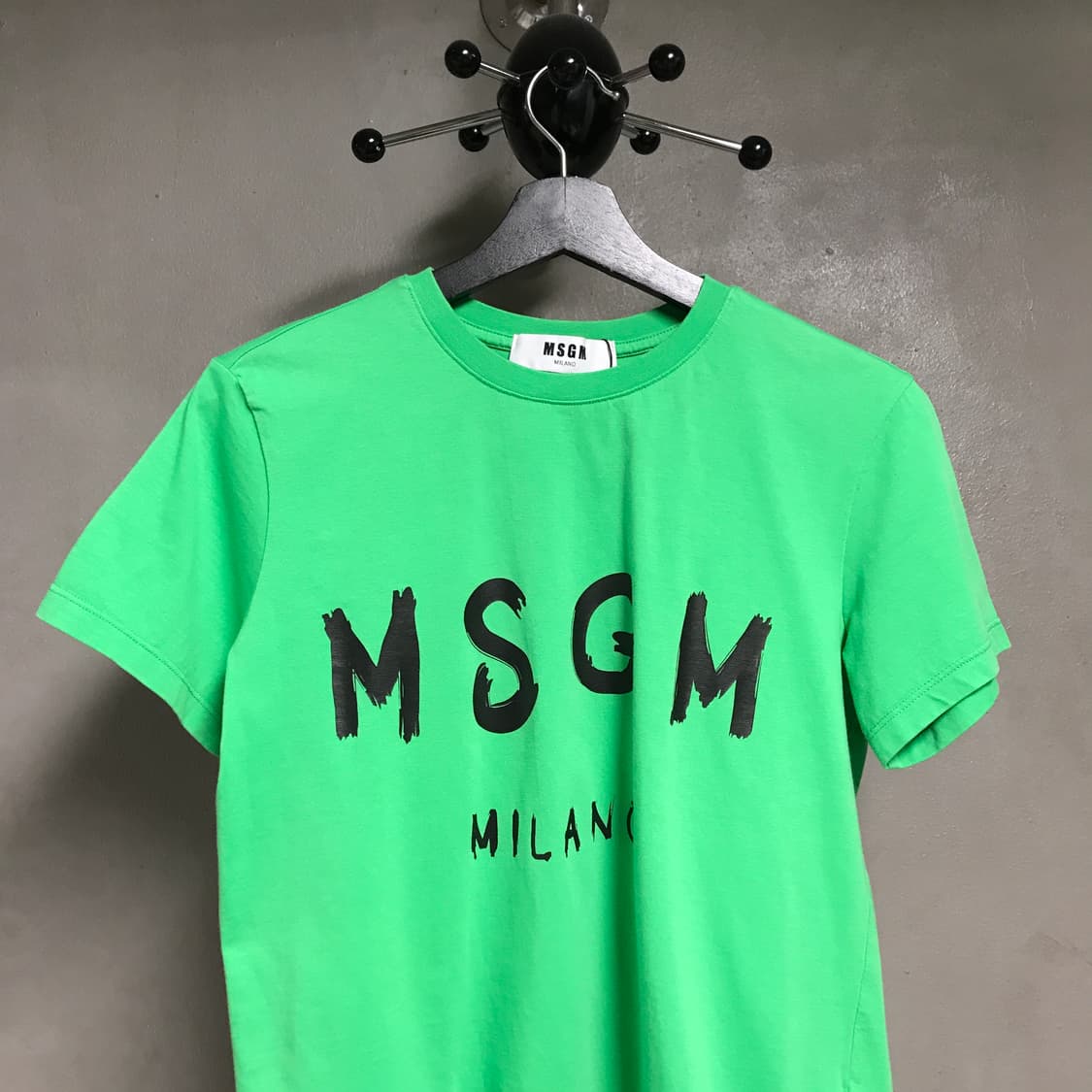 MSGM 그린 반팔 티셔츠 -(W) 상품이미지2