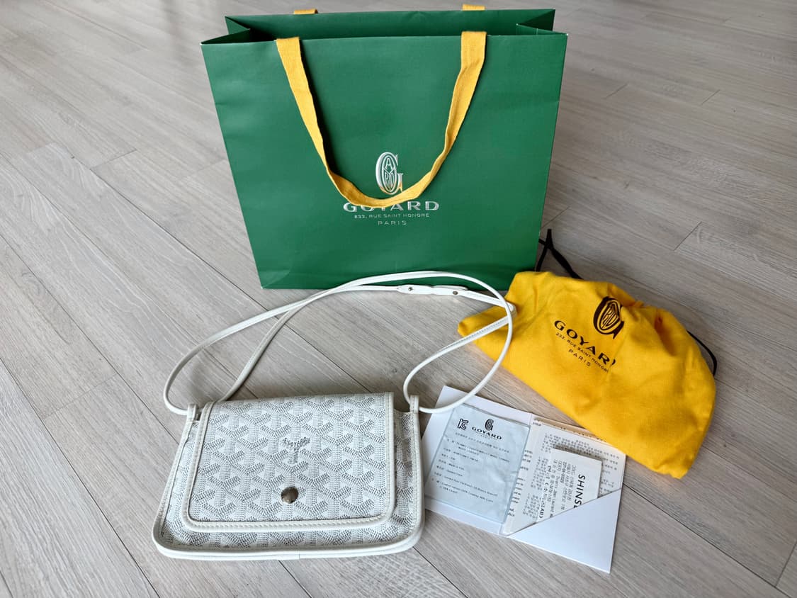 고야드 플뤼메 화이트 판매 상품이미지1