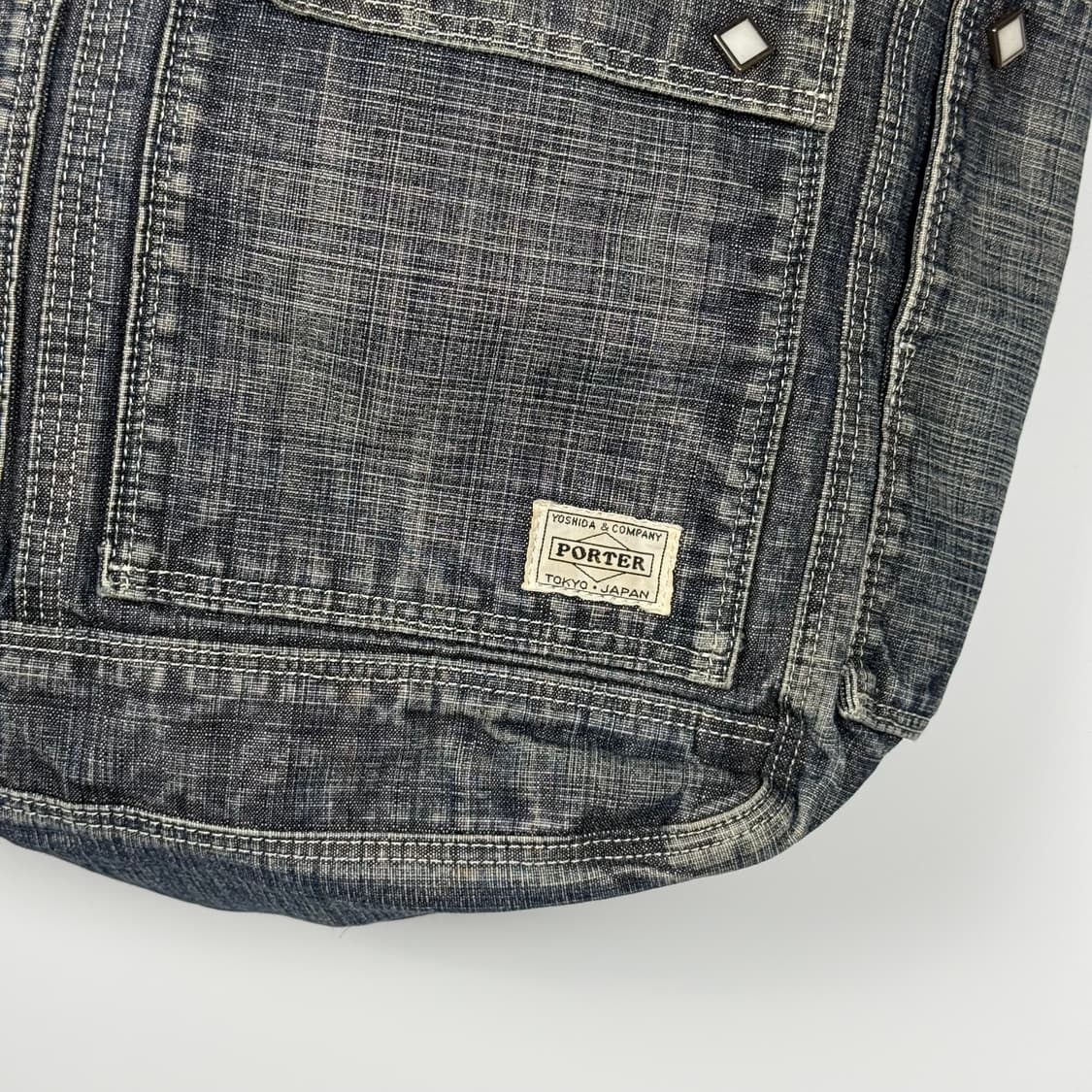 요시다포터 데님 토트백 상품이미지4