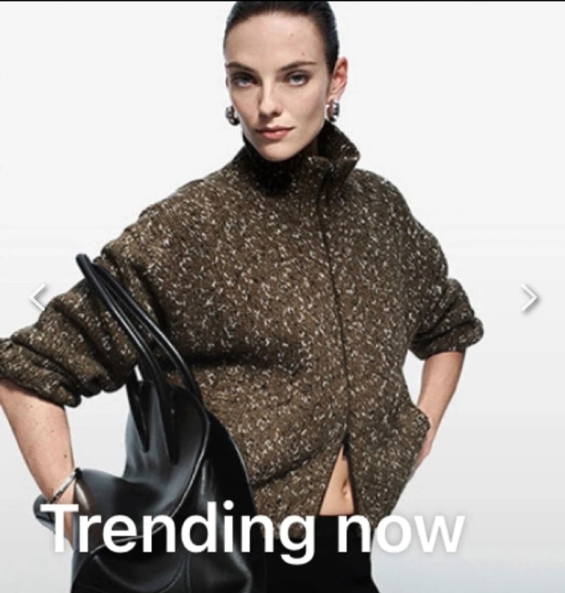 코스 여성니트가디건 66 청키 플렉트 울 집업 가디건 WL93 상품이미지7