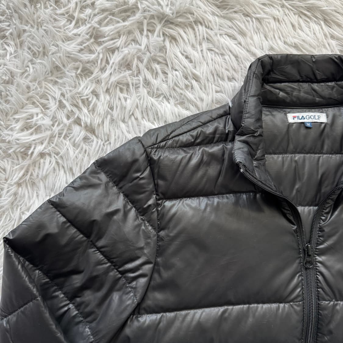 FILA GOLF 일본빈티지 경량패딩 휠라 빈티지경량패딩 M 95 상품이미지1