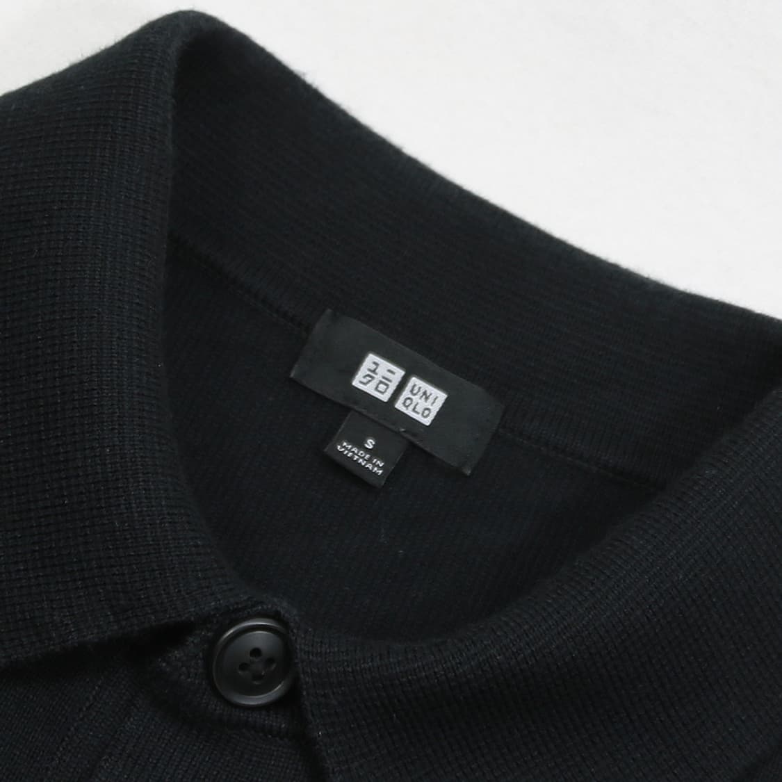 (착용컷) 유니클로 카라 니트 가디건 (남성용 98) 상품이미지5