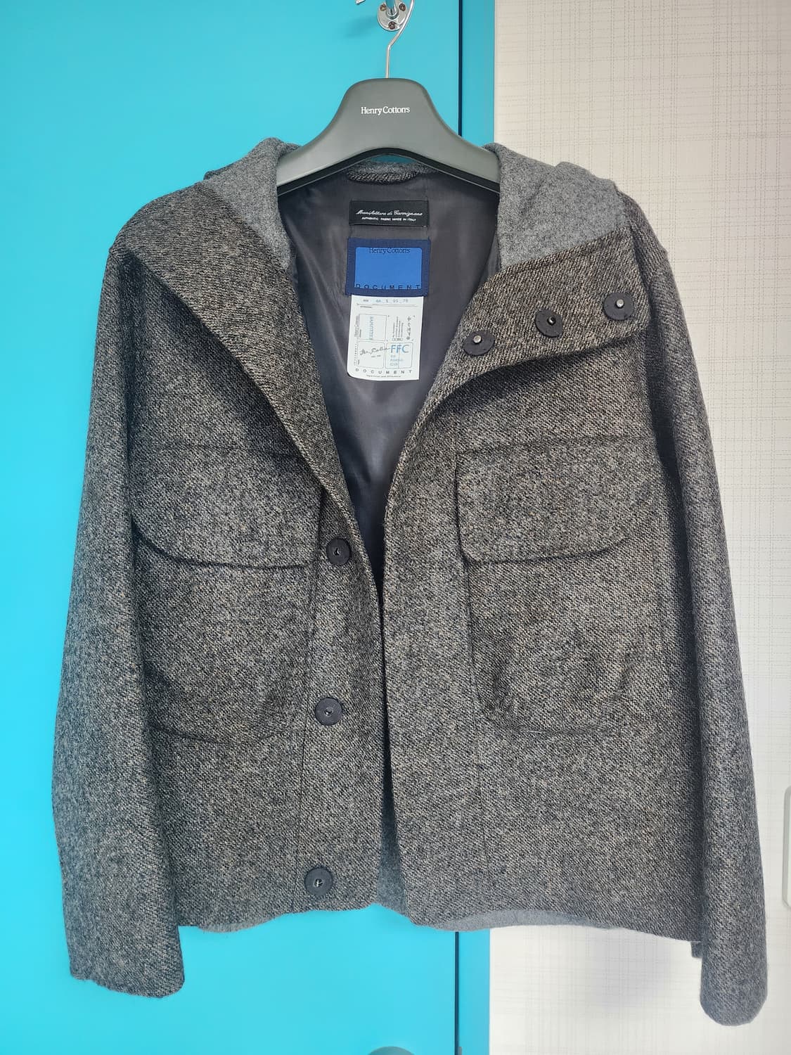 헨리코튼 남성 후드 자켓 상품이미지3