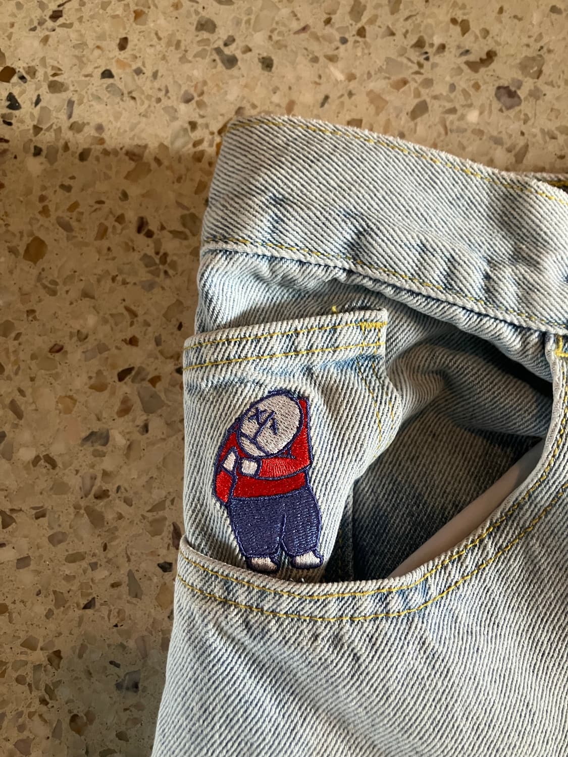 폴라스케이트 빅보이 청바지 바지 데님 XS 상품이미지2