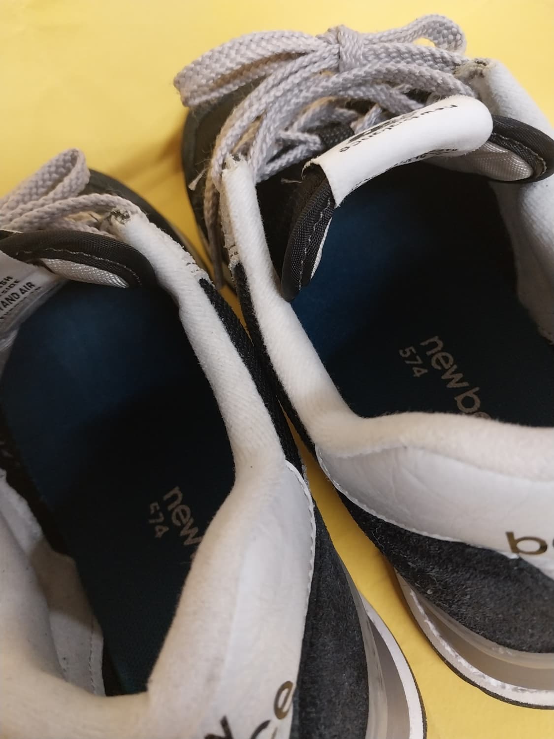 남성 뉴발란스 574 블랙 스니커즈, 운동화 (260) 상품이미지6