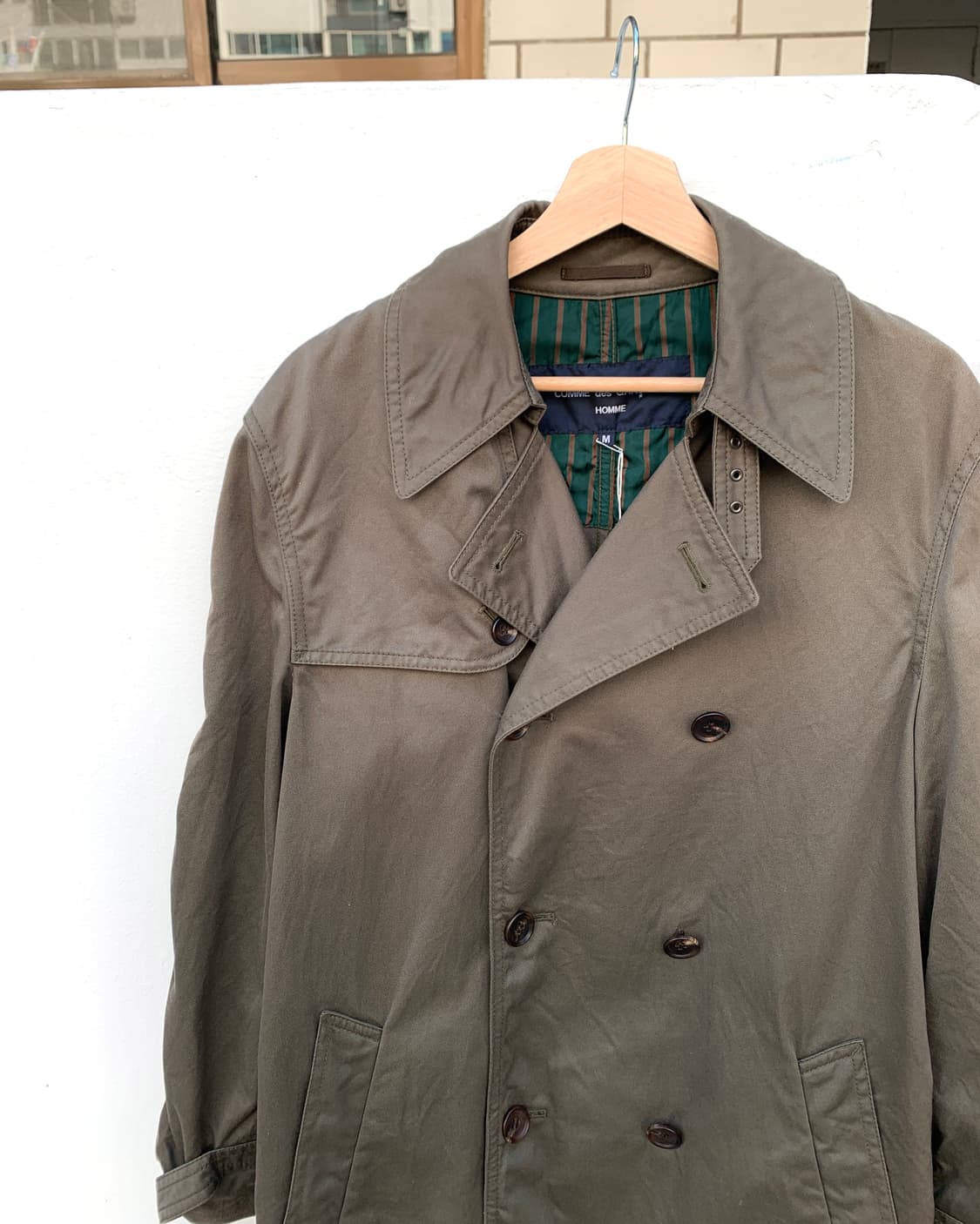 꼼데가르송 옴므 트렌치 코트 상품이미지2