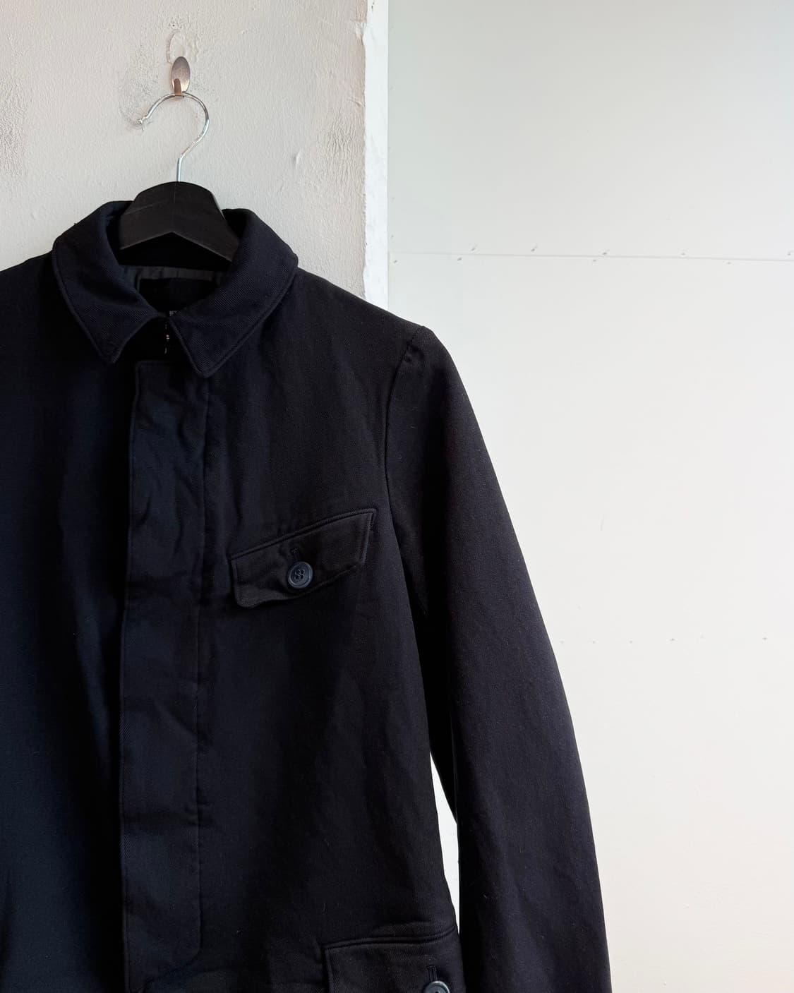 꼼데가르송 robe de chambre 블랙 AD2002 레이어드 자켓  상품이미지5