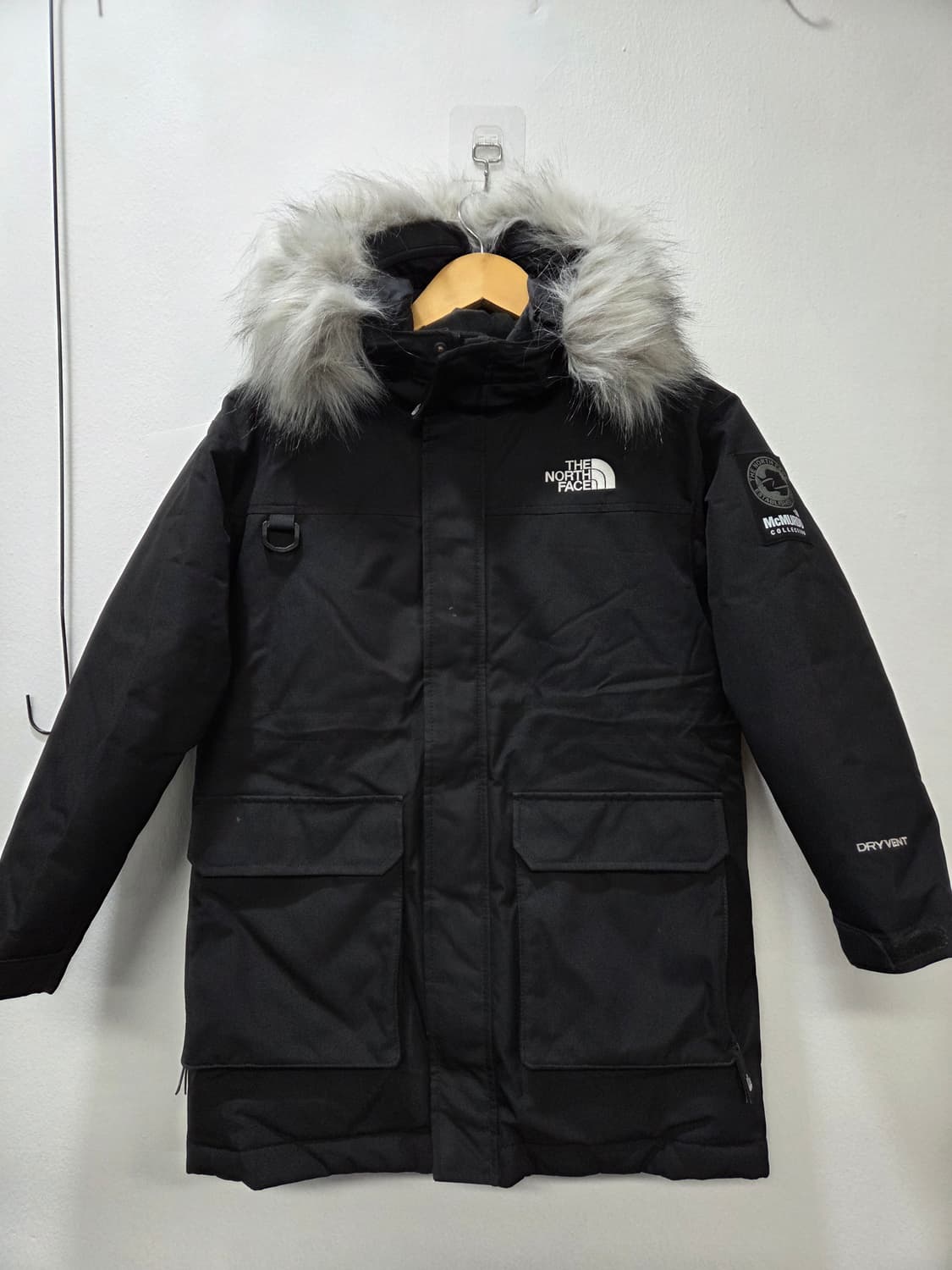 노스페이스 1222-3 맥머도 드라이벤트 블랙 패딩 아동 130 상품이미지1