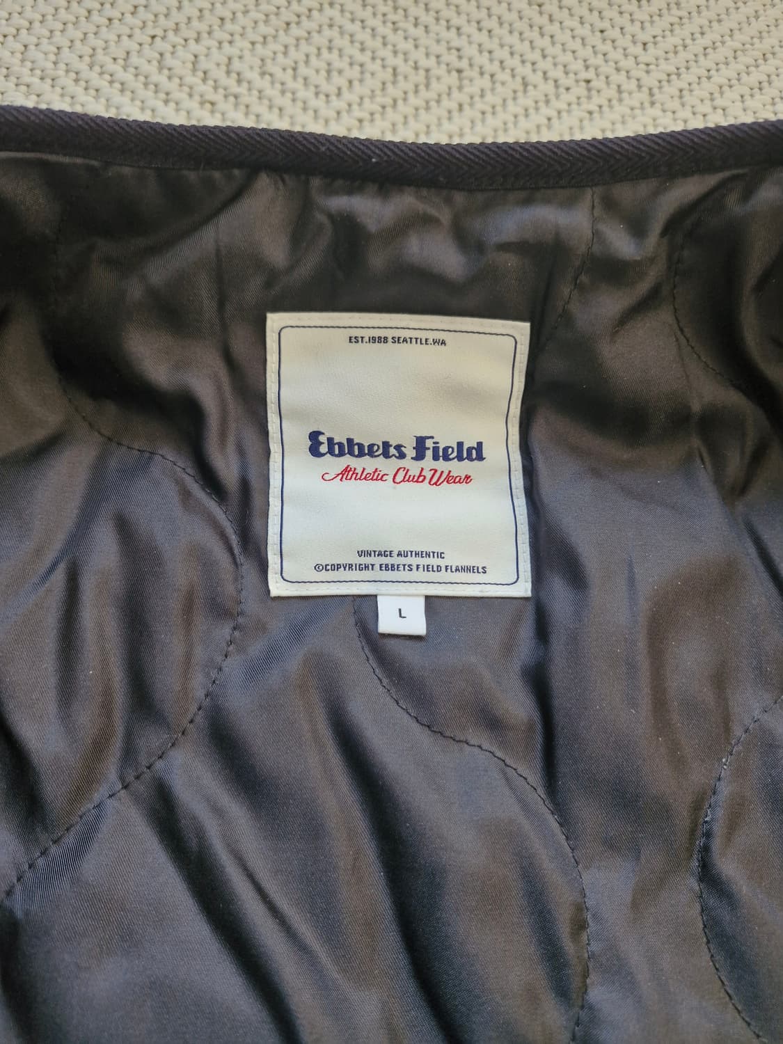 이벳필드 베츠 카라리스 보아자켓 L 상품이미지6