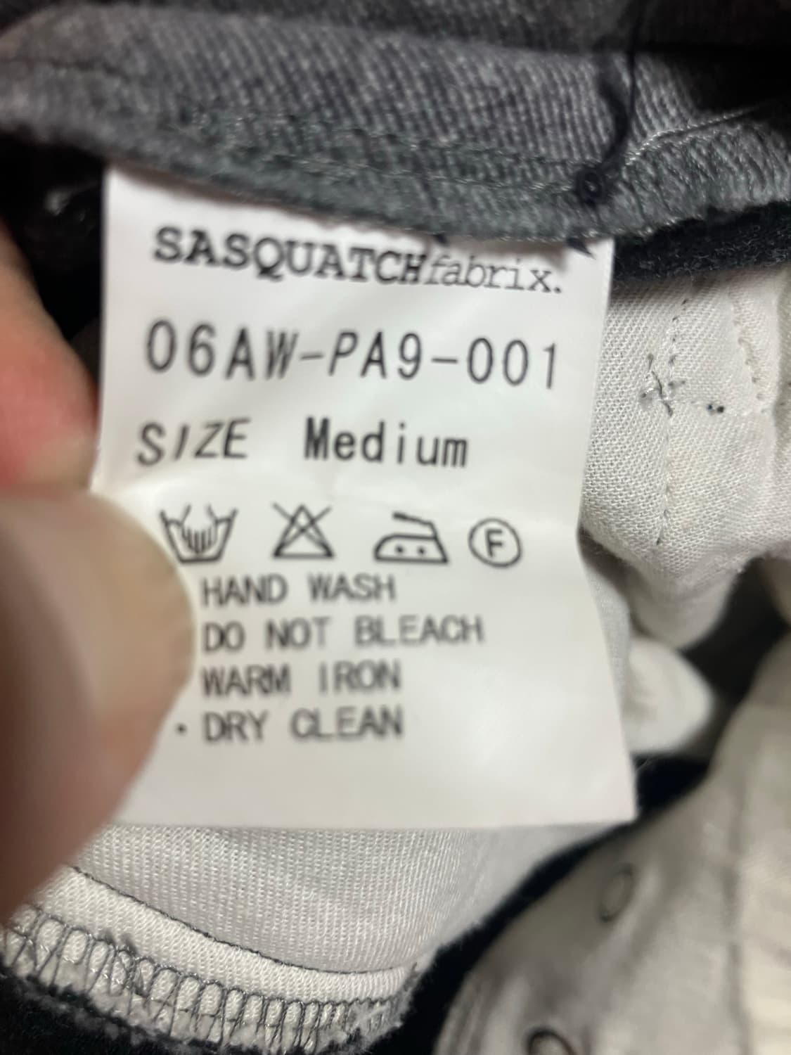 Sasquatchfabrix. 06aw Western pants 상품이미지6