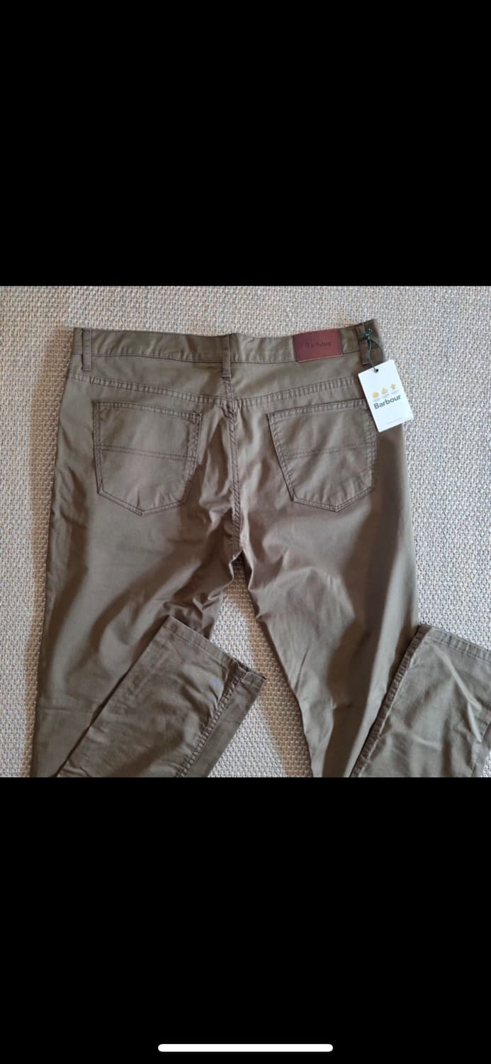 바버 라이프스타일 더비 치노 팬츠 T50 새상품 상품이미지2