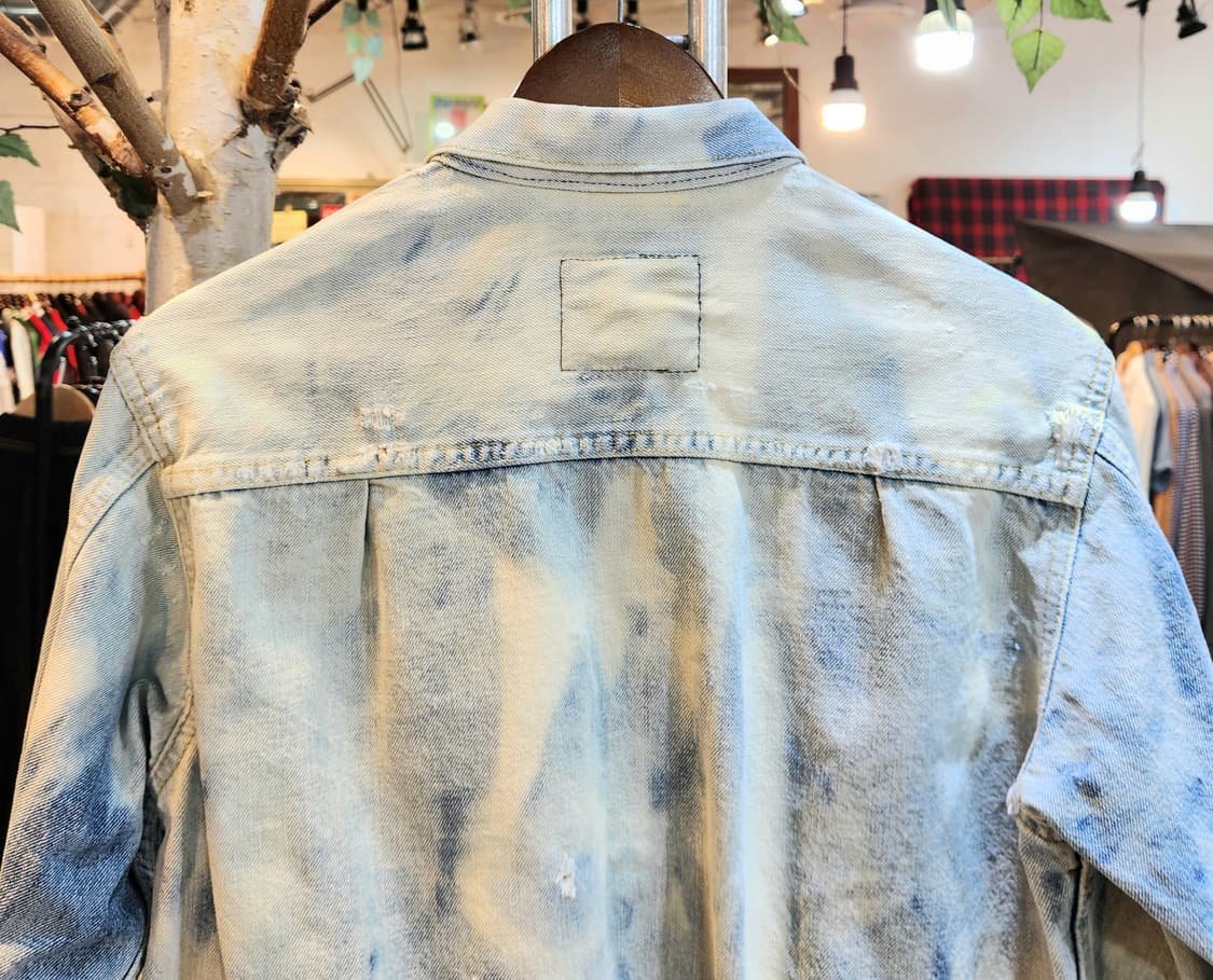 90s 리바이스 LVC 506XX 빅E 1세대 셀비지 데님자켓 상품이미지5