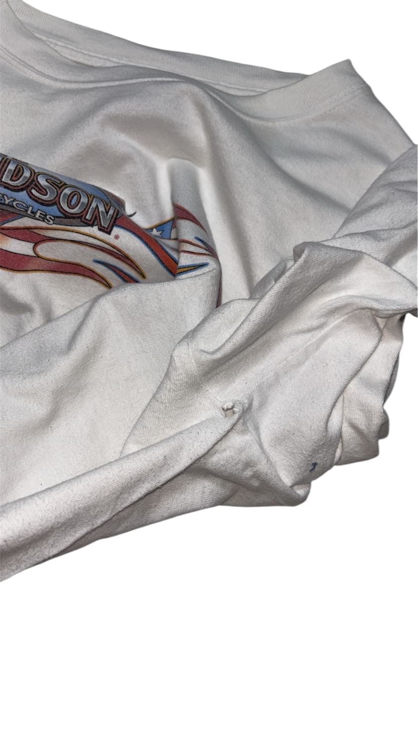 90s Harley davidson flame long-sleeve 상품이미지6