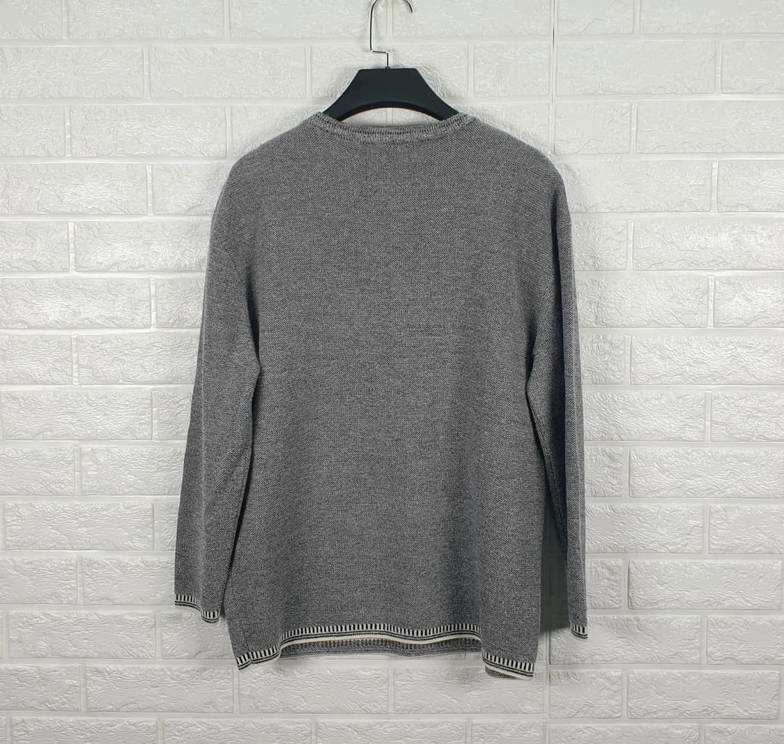 [F]SJSJ 그래픽 알파카 니트 상품이미지2