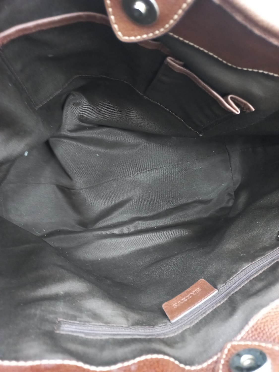 헤지스 H로고 패턴 토트백 브라운 상품이미지5