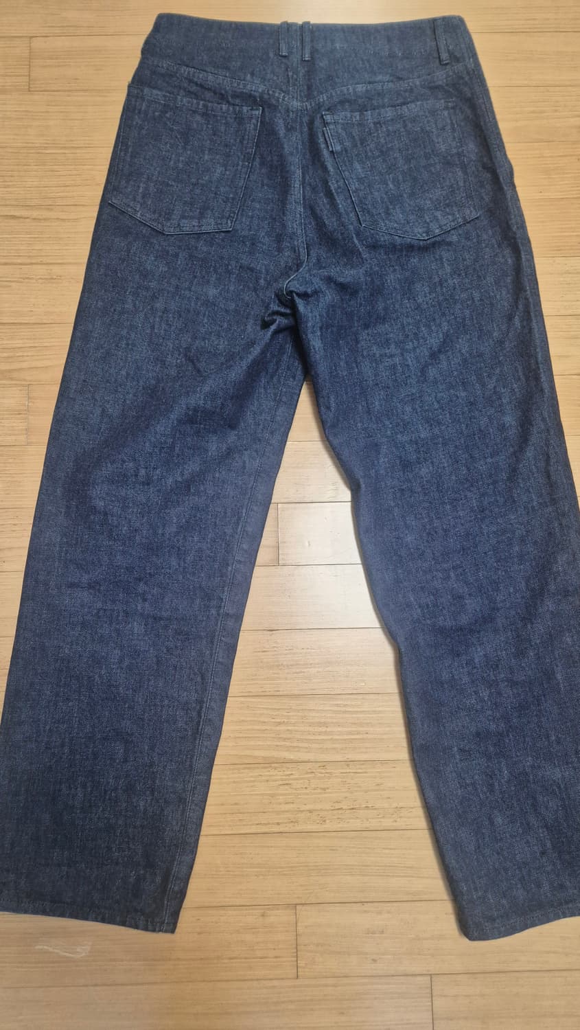 포터리 원워시드 와이드 데님 블루(3) 상품이미지2