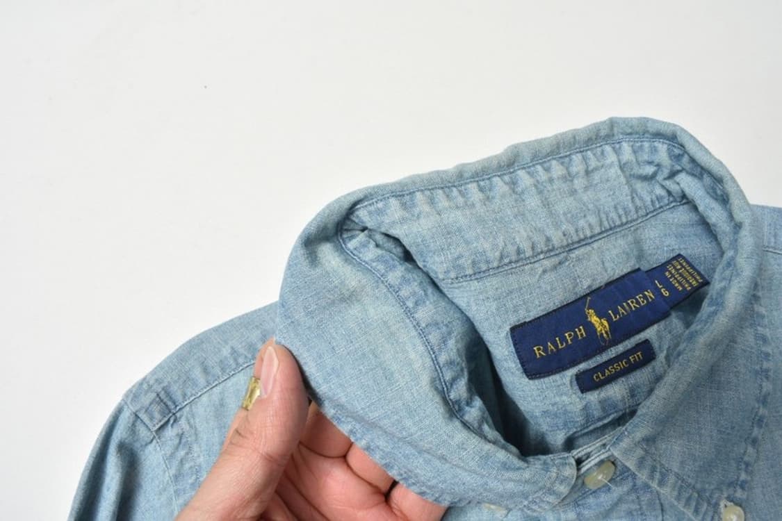 폴로 랄프로렌 데님 셔츠 청남방 L N1175 상품이미지5