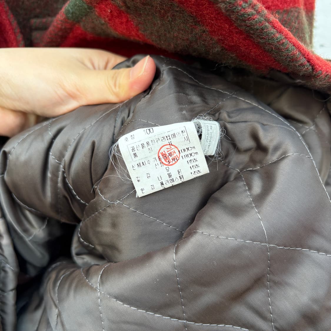 J Press 90s 제이프레스 체크 코트 자켓 상품이미지7