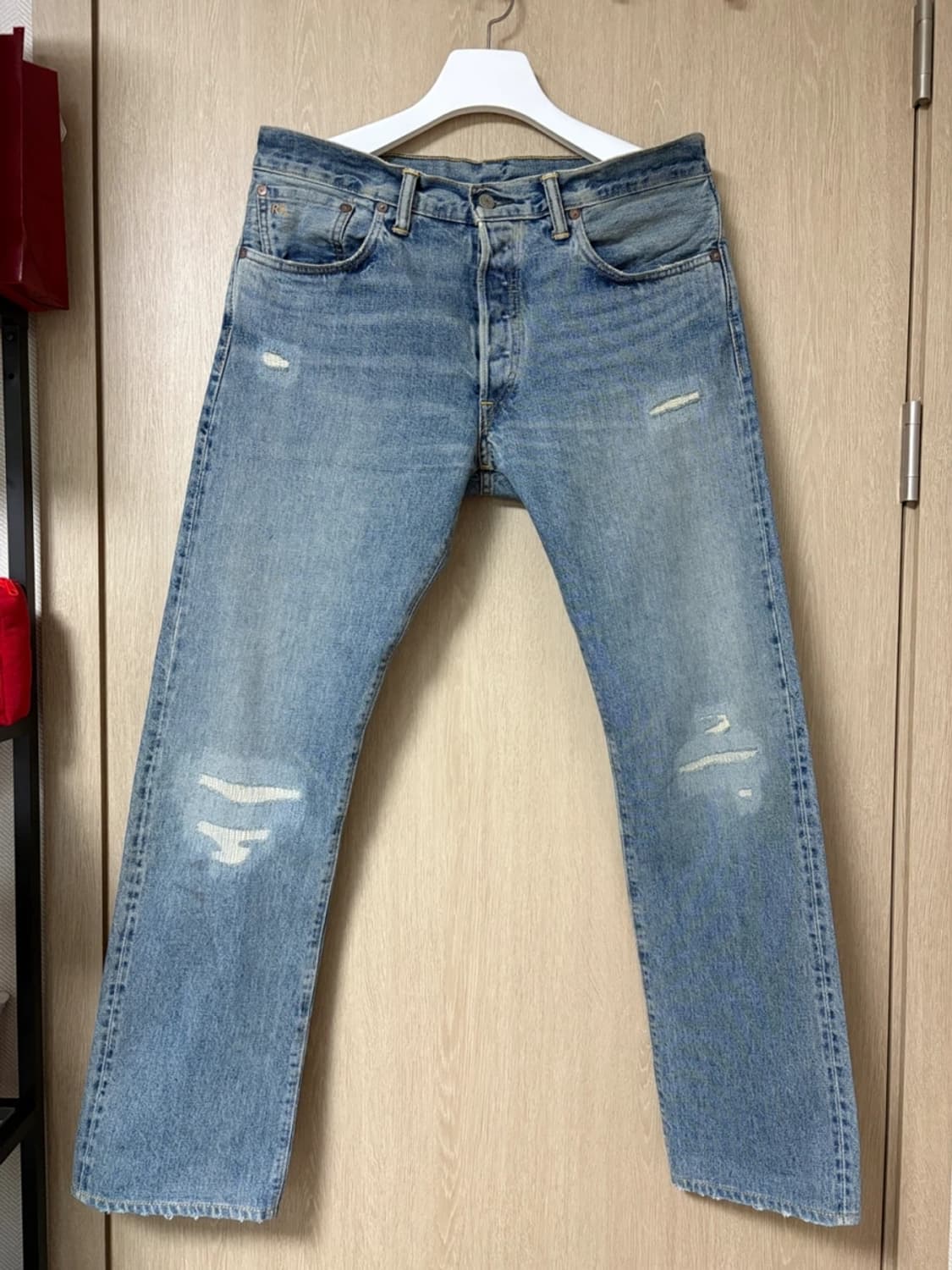 RRL 더블알엘 로우 스트레이트 셀비지 스프링데일 33x32 상품이미지3