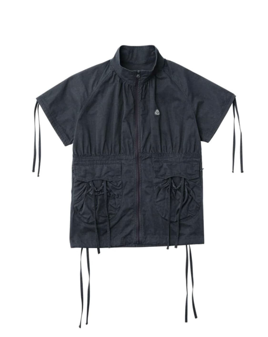 Coyseio 코이세이오 셔링 포켓 자켓 차콜 상품이미지1