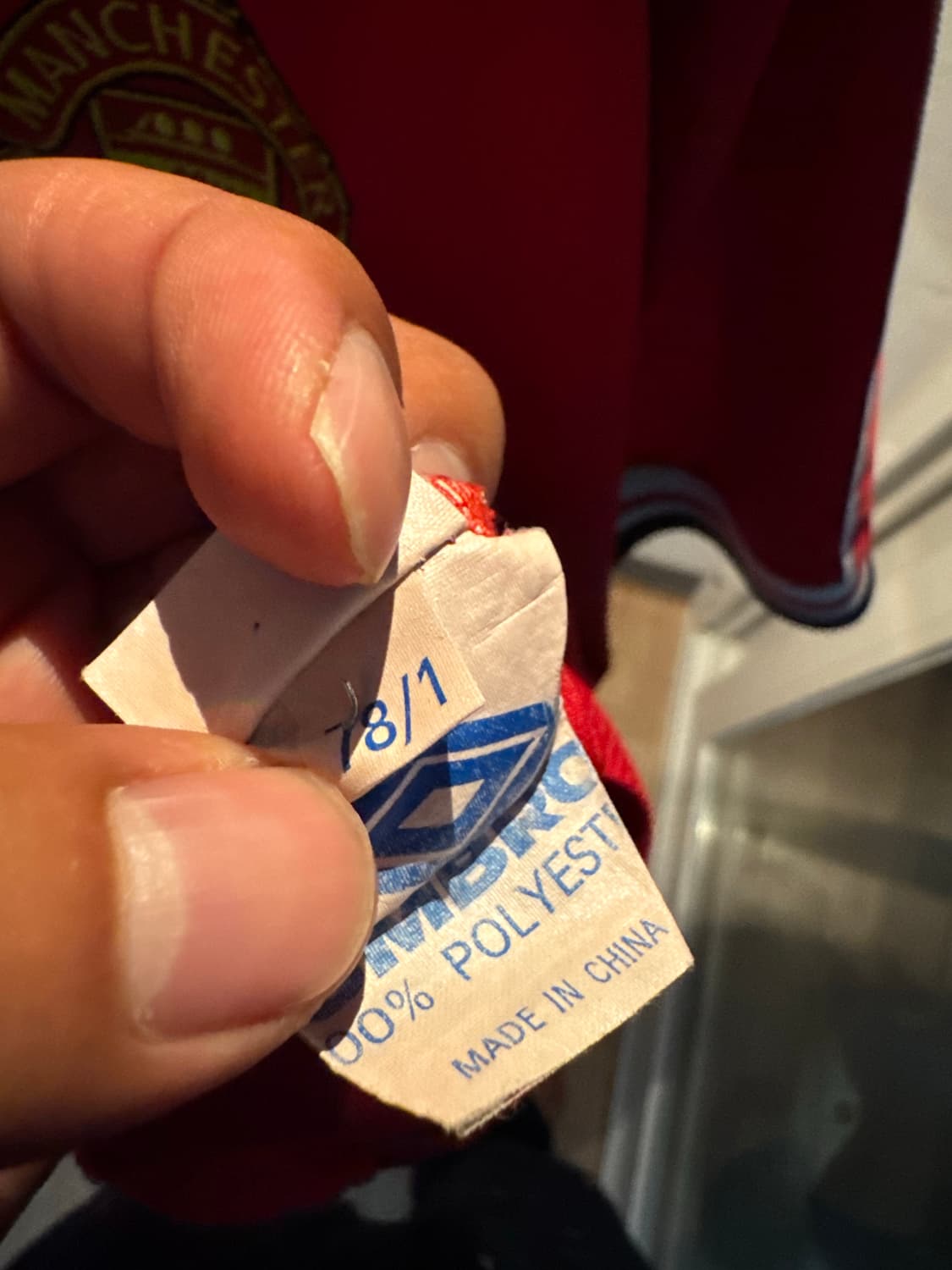 (희귀/정품) 맨유 98/99 베컴 유니폼 상품이미지6