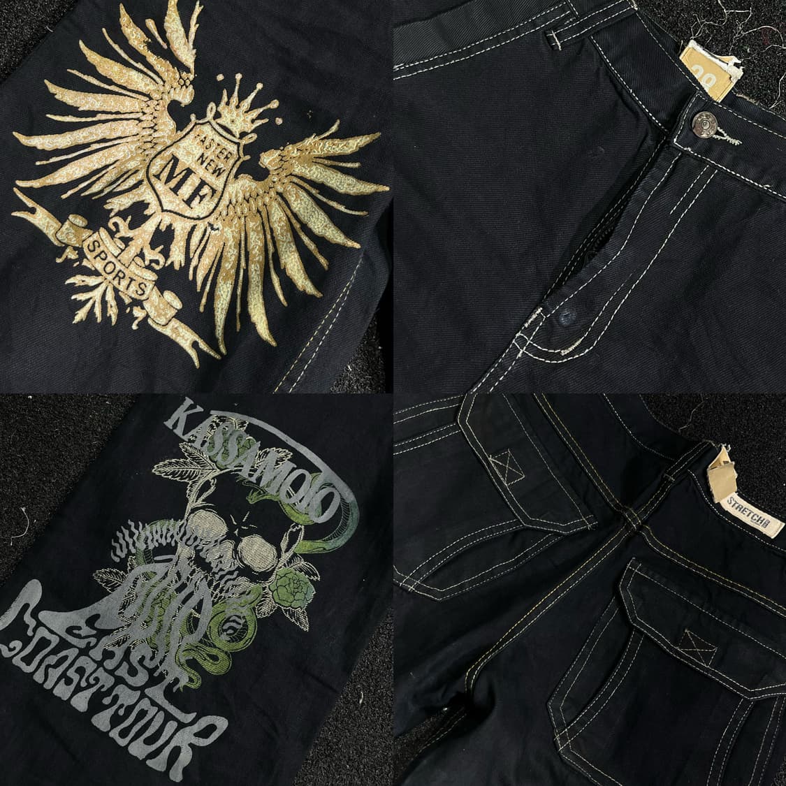 skull painting black pt 상품이미지6