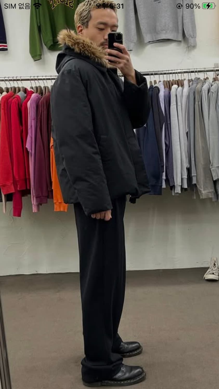 솔리드 옴므 퍼 다운자켓 상품이미지8