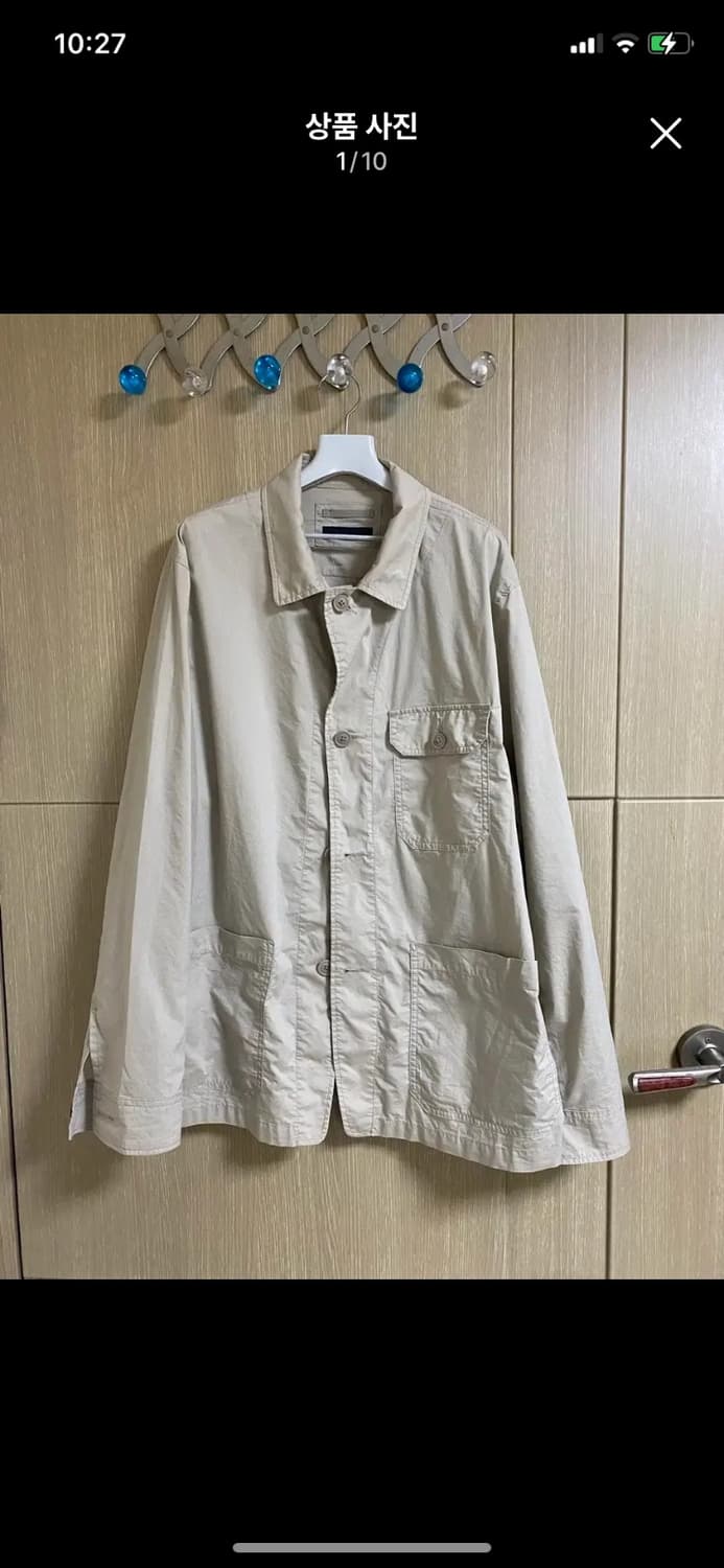 [UNIQLO] 유니클로 엔가맛 베이지 자켓 XL사이즈 상품이미지1