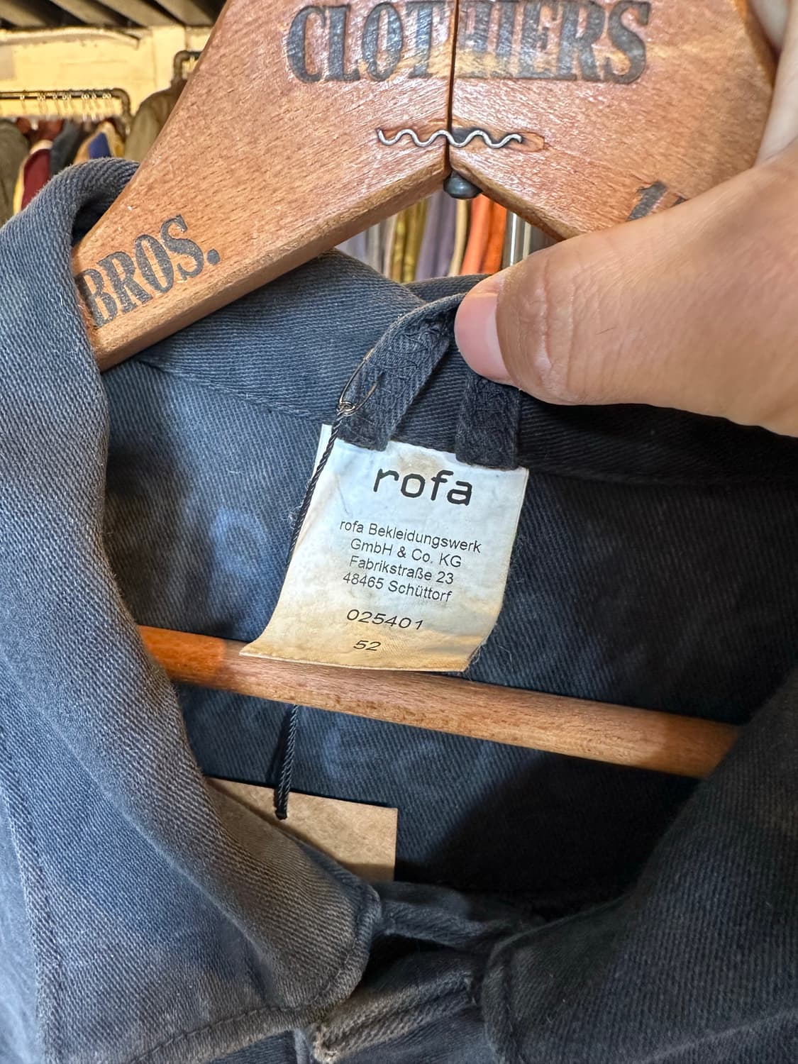 80s 프렌치워크웨어 프렌치 더티 몰스킨 워크자켓 상품이미지7