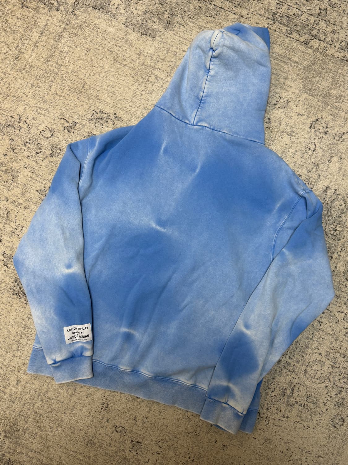 갤러리 디파트먼트 선페이디드 로고 집업 블루 xl 상품이미지3