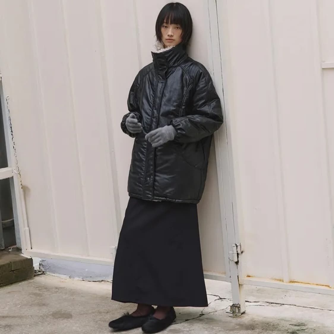 이어닝 퍼 패딩 점퍼 상품이미지2