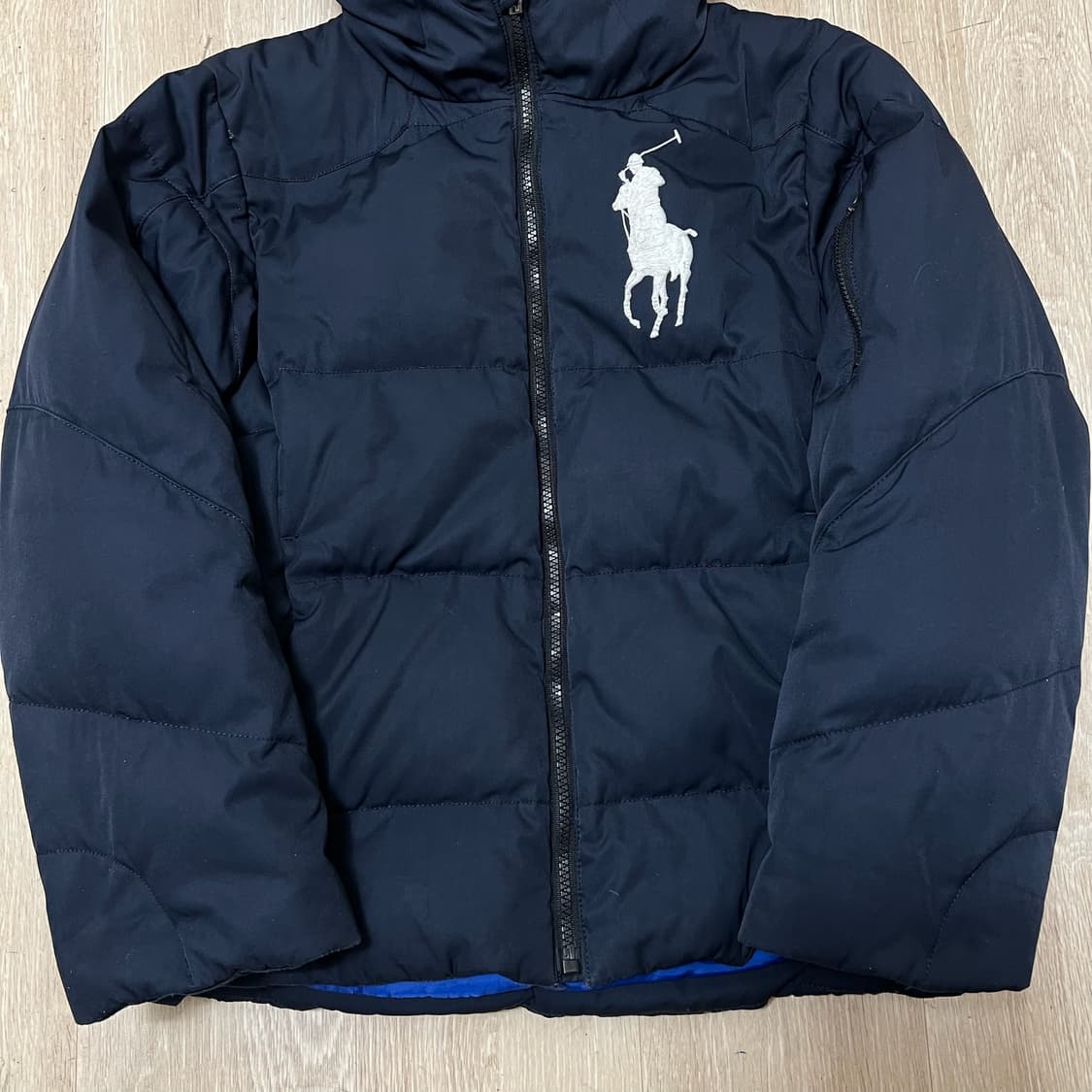폴로 랄프로렌 여성 빅포니 후드 패딩 M/95  상품이미지3