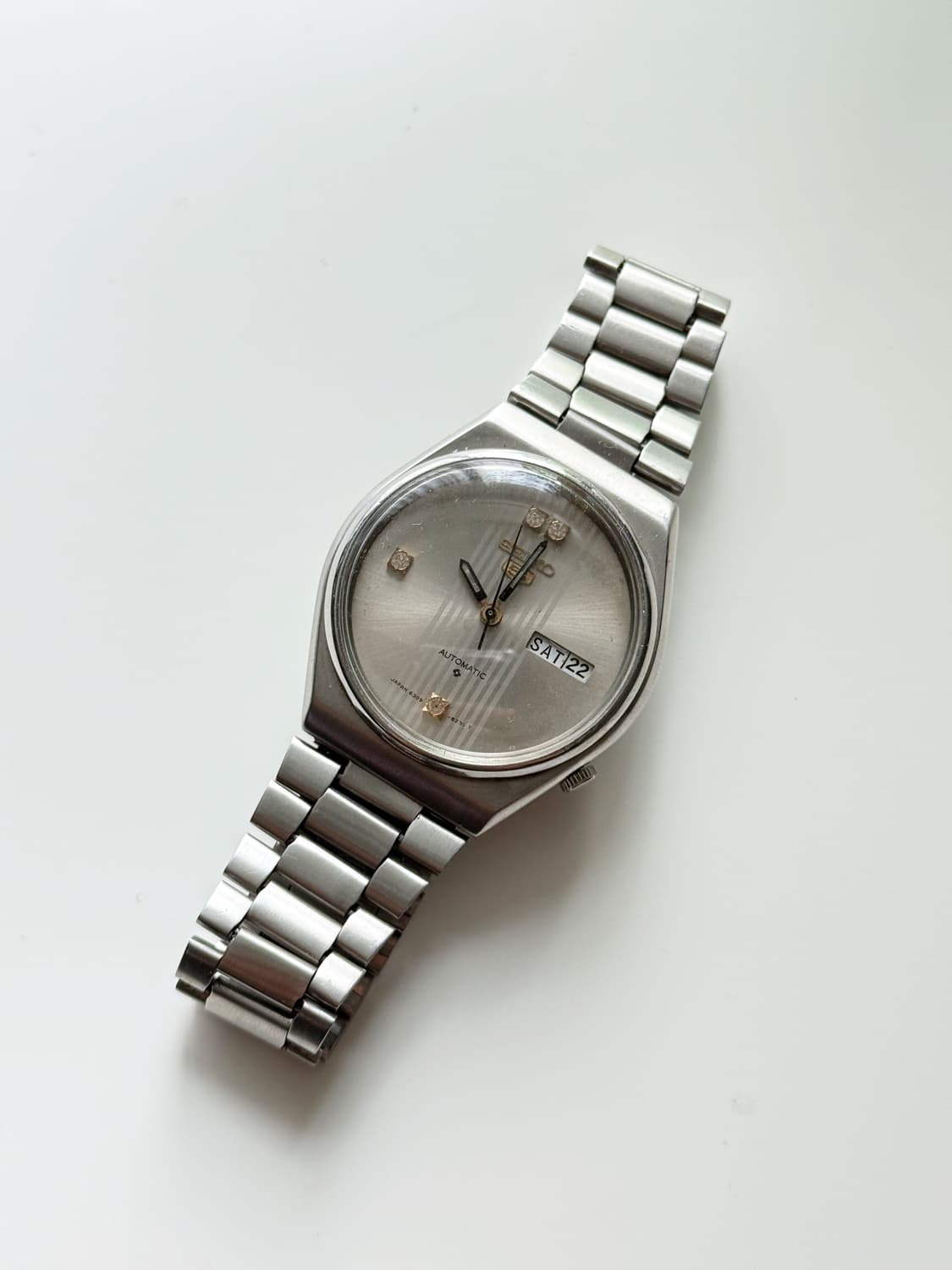 vintage SEIKO 5 Automatic metal watch 상품이미지1
