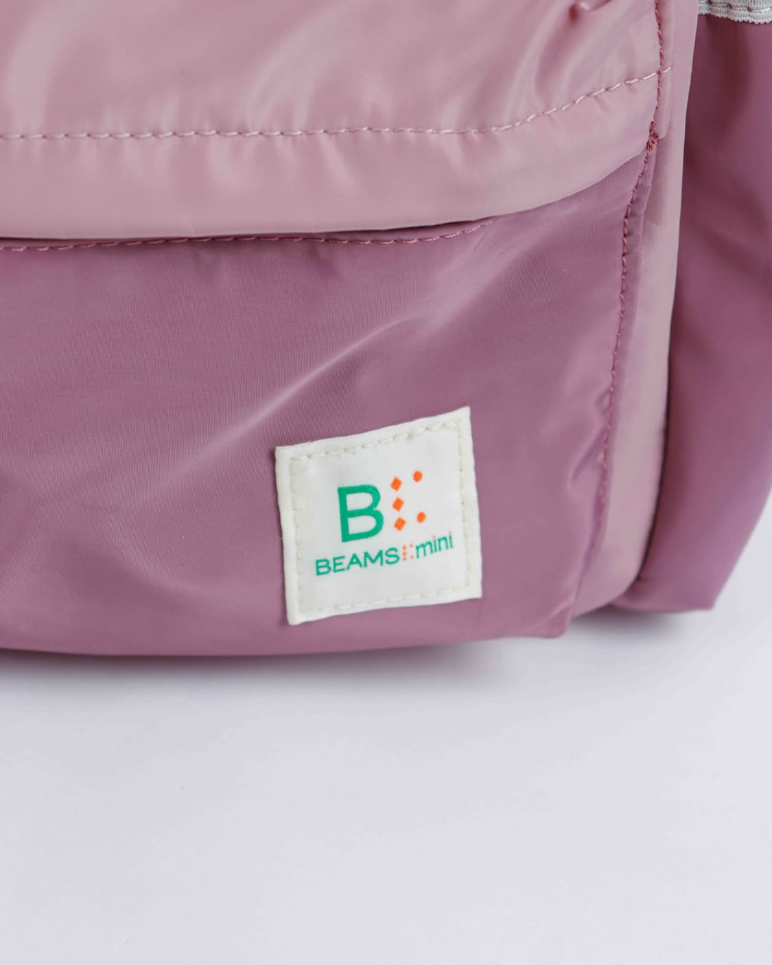 [BEAMS mini] 투톤 핑크 나일론 미니백 상품이미지7