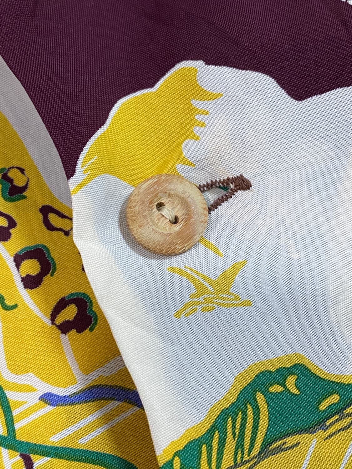 선서프 헤일 하와이 복각 알로하 하와이안 셔츠 와인 컬러 상품이미지4