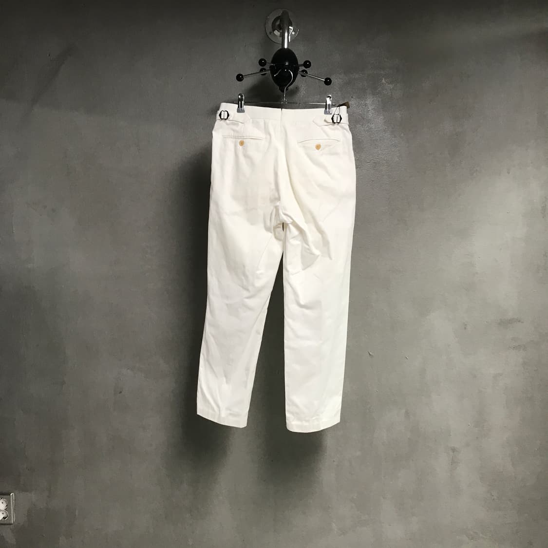 폴로 퍼플 라벨 화이트 치노 팬츠 32(W) 상품이미지5