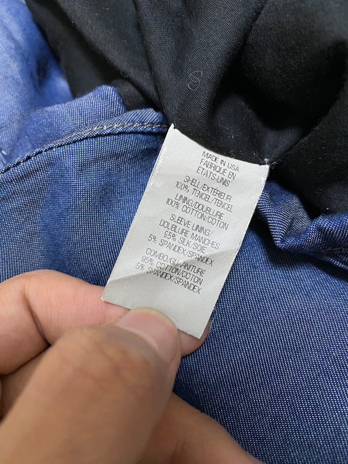 헬무트랭 비대칭 텐셀 자켓 상품이미지7