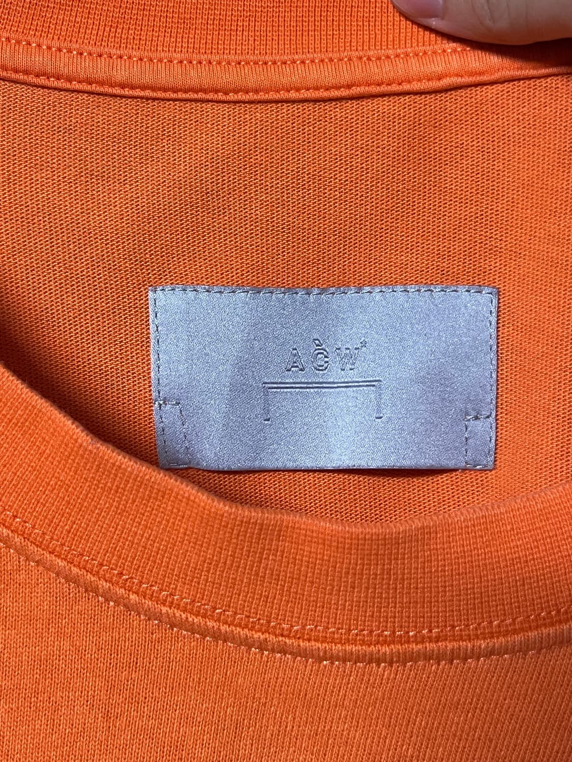 A Cold Wall jersey crew neck T-shirt   상품이미지3