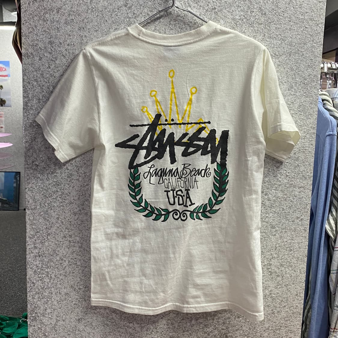 스투시 크라운 리스 반팔티 B4315 상품이미지4