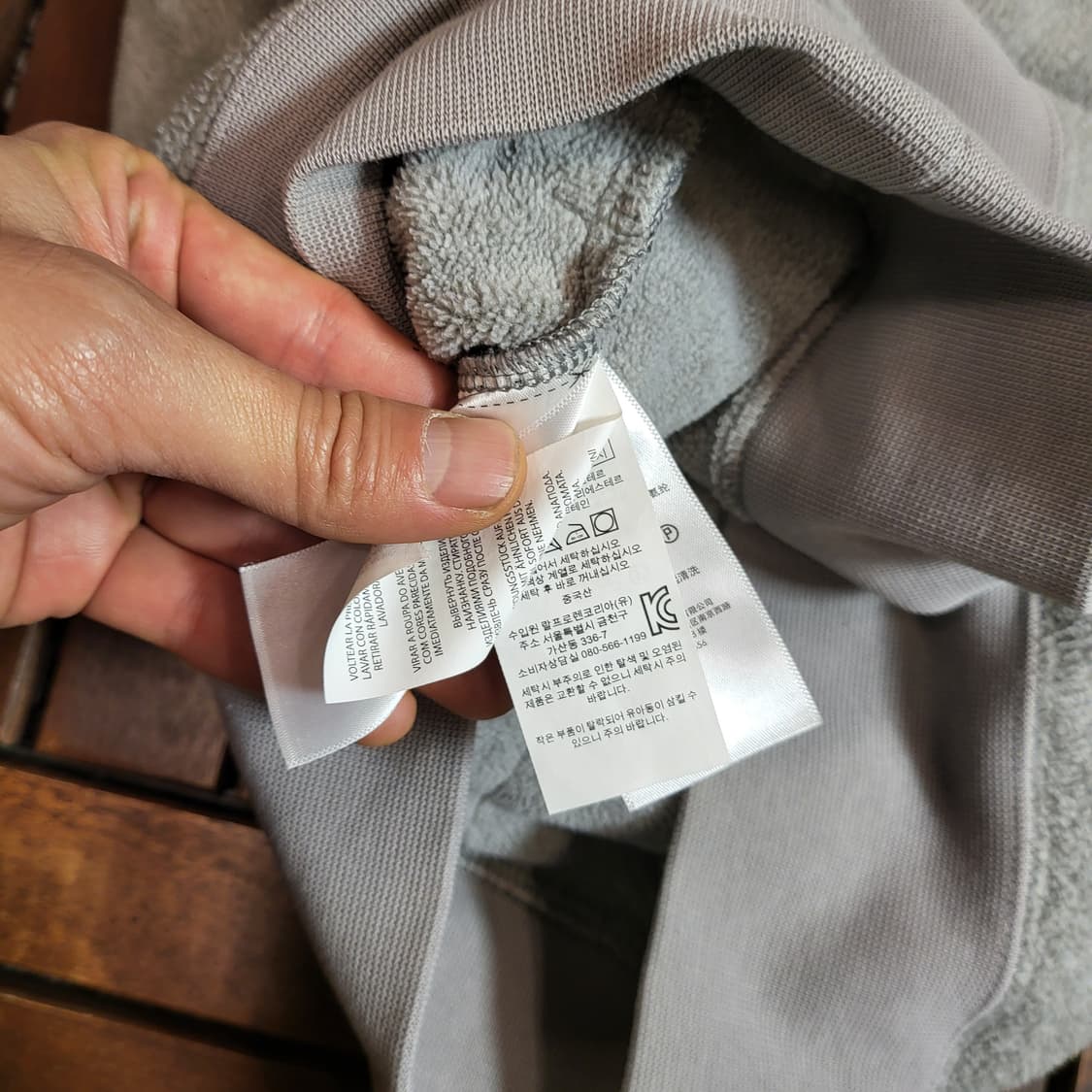 폴로 랄프로렌 빅로고 성조기 반집업 후리스 (L) 상품이미지8