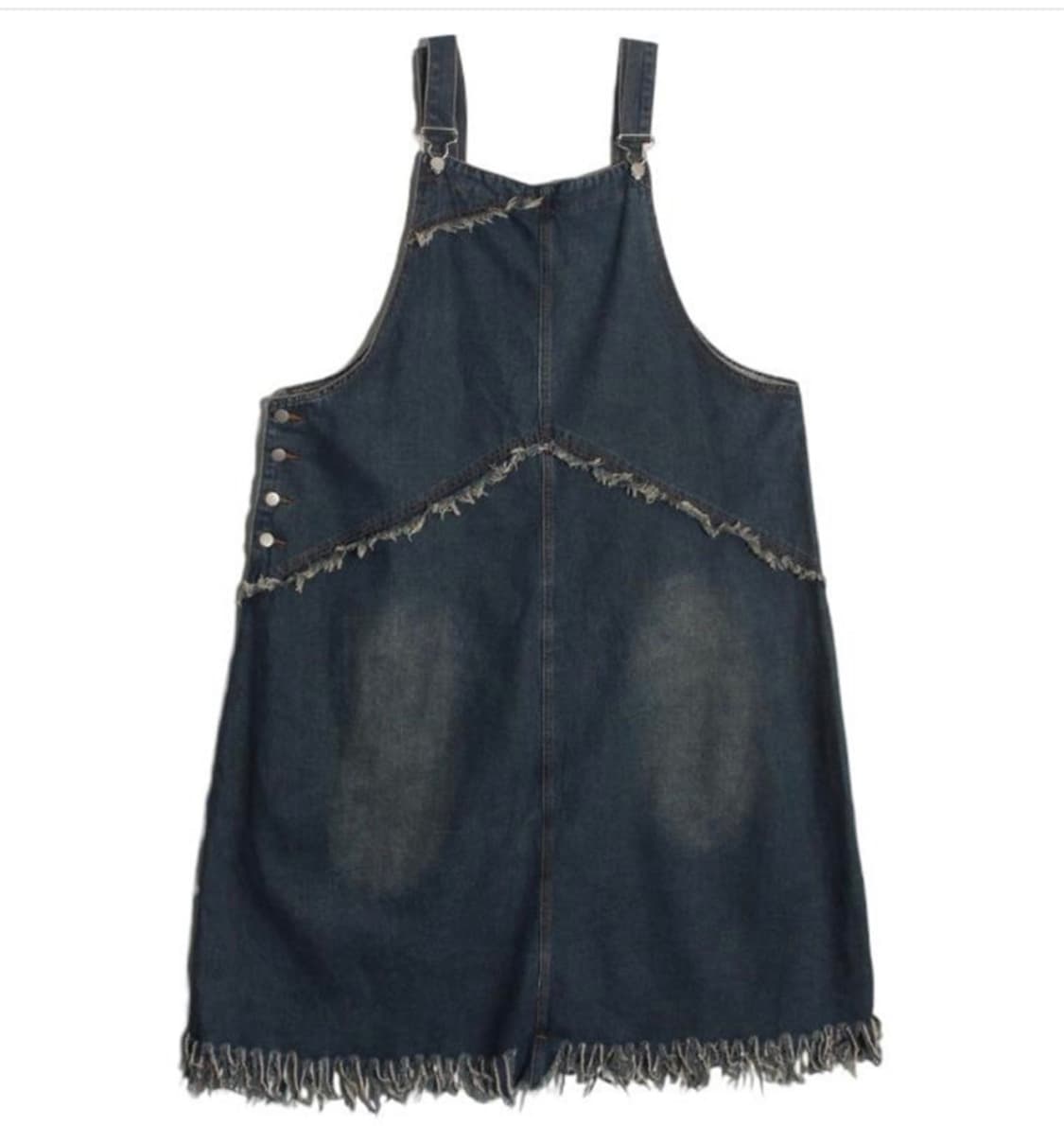 오버롤 데님 멜빵 원피스 상품이미지1