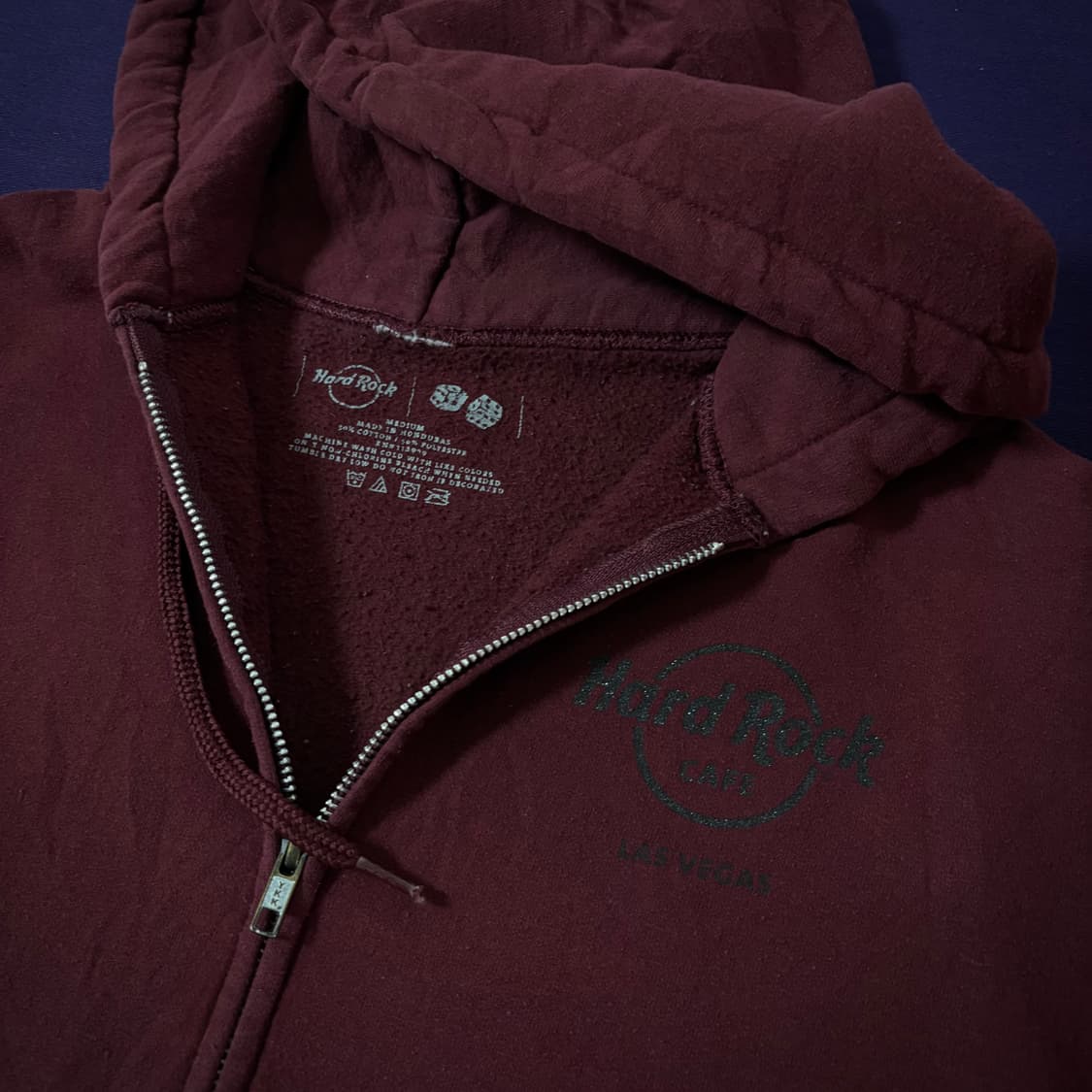 Hard Rock Cafe Las Vegas Zip Hoodie 상품이미지2