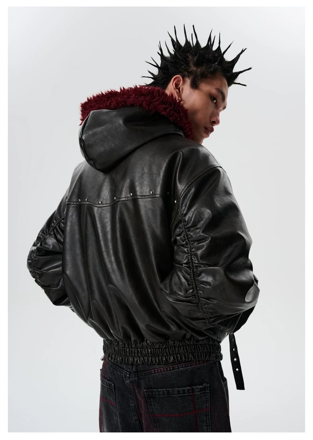 Armored Embroidery Stud Bomber 상품이미지7